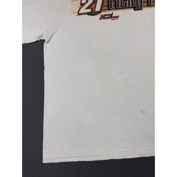 Rare Vintage Y2K Nascar Ricky Rudd Racing Motocraft Wood Brothers Promo XL Tee - Picture 11 of 14